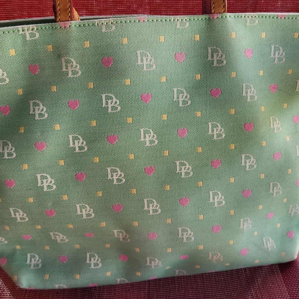 Dooney and Bourke Greta Tote with hearts